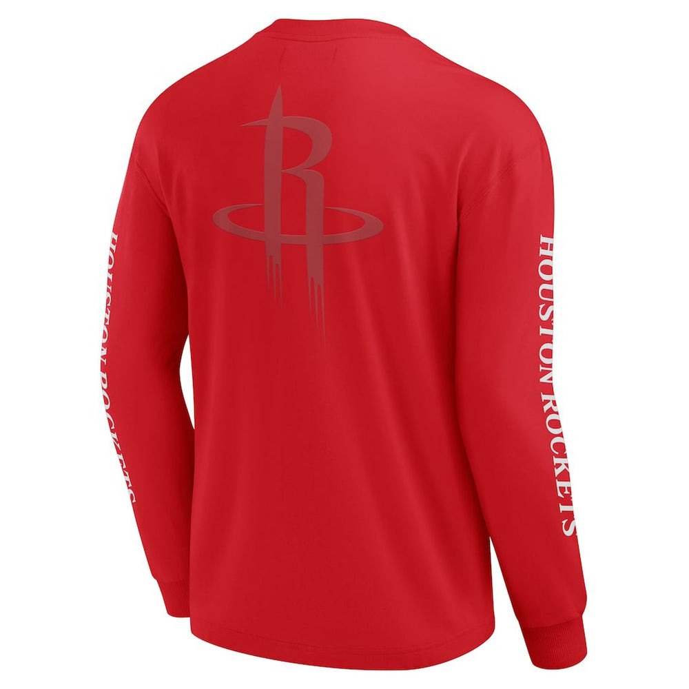 Houston Rockets Elements Strive Long Sleeve T-Shirt  Red - NBA