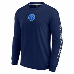 Washington Wizards Elements Strive Long Sleeve T-Shirt  Navy - NBA