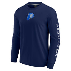 Indiana Pacers Elements Strive Long Sleeve T-Shirt  Navy - NBA