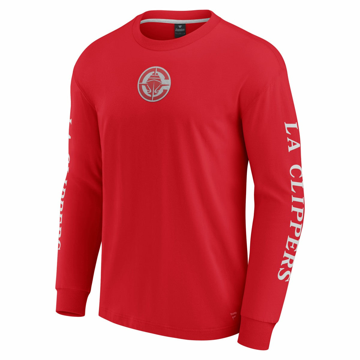 LA Clippers Elements Strive Long Sleeve T-Shirt  Red - NBA
