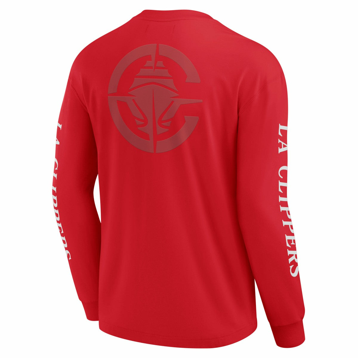 LA Clippers Elements Strive Long Sleeve T-Shirt  Red - NBA
