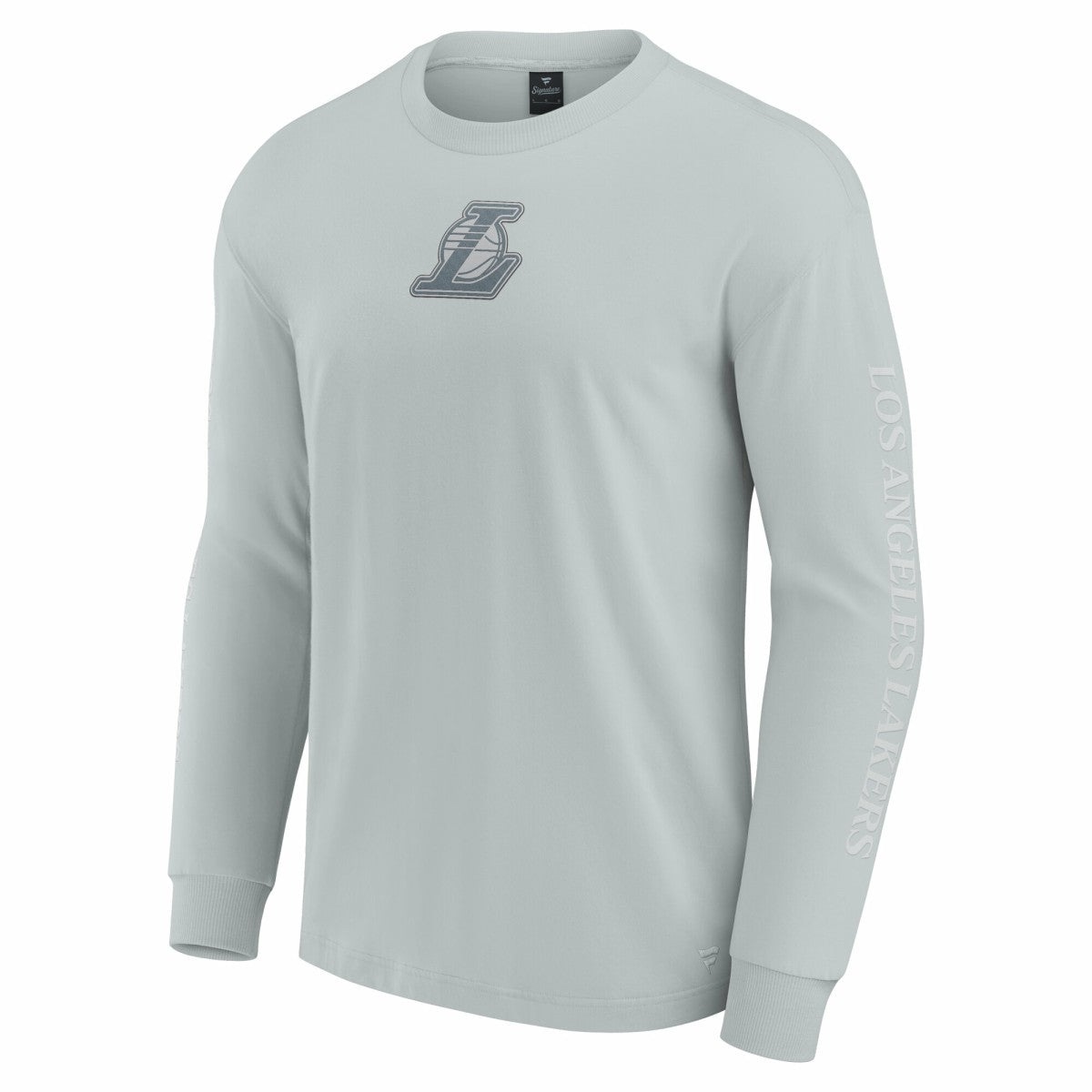 Los Angeles Lakers Elements Strive Long Sleeve T-Shirt  Gray - NBA