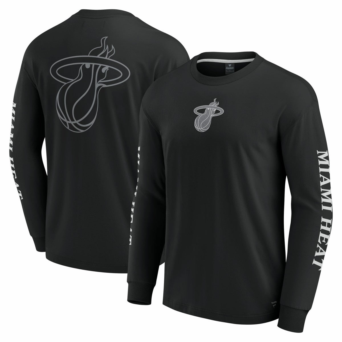 Miami Heat Elements Strive Long Sleeve T-Shirt  Black - NBA