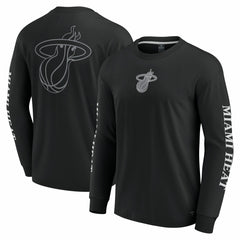 Miami Heat Elements Strive Long Sleeve T-Shirt  Black - NBA
