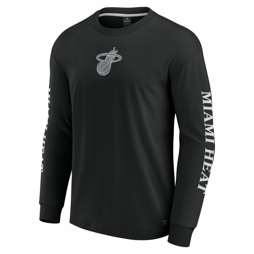 Miami Heat Elements Strive Long Sleeve T-Shirt  Black - NBA