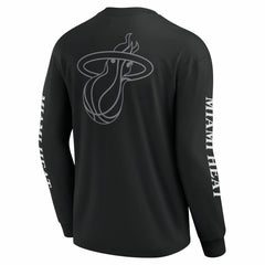 Miami Heat Elements Strive Long Sleeve T-Shirt  Black - NBA