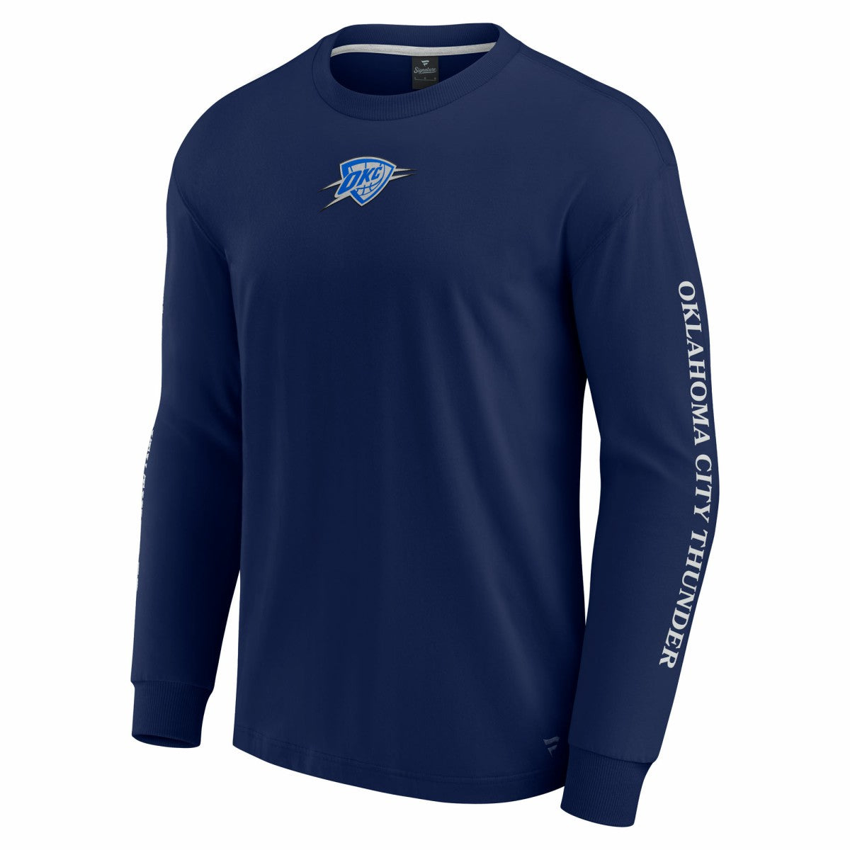 Oklahoma City Thunder Elements Strive Long Sleeve T-Shirt  Navy - NBA