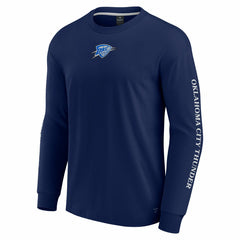 Oklahoma City Thunder Elements Strive Long Sleeve T-Shirt  Navy - NBA