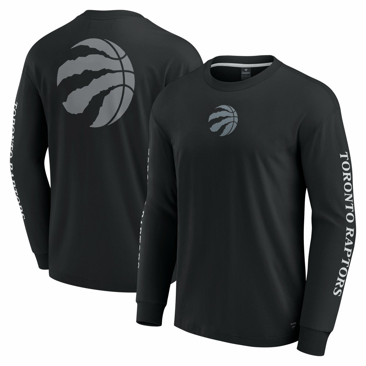 Toronto Raptors Elements Strive Long Sleeve T-Shirt  Black - NBA