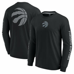 Toronto Raptors Elements Strive Long Sleeve T-Shirt  Black - NBA