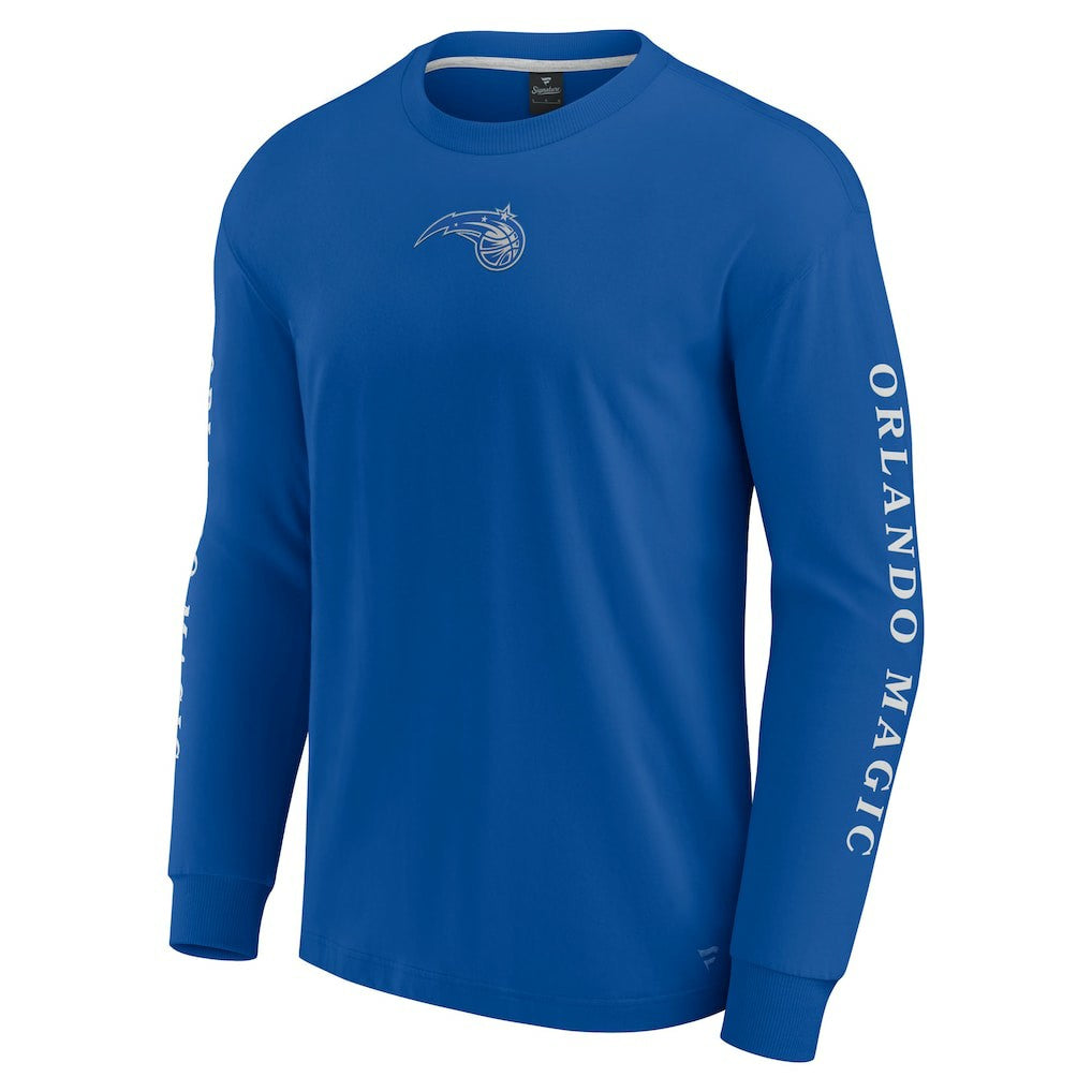 Orlando Magic Elements Strive Long Sleeve T-Shirt  Blue - NBA