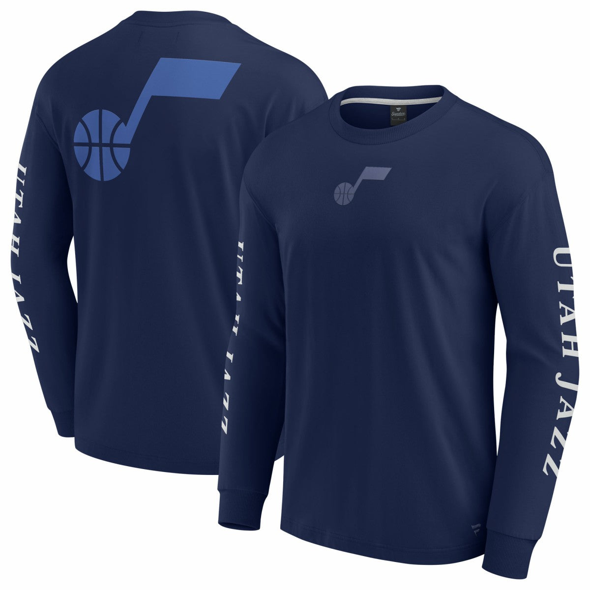 Utah Jazz Elements Strive Long Sleeve T-Shirt  Navy - NBA