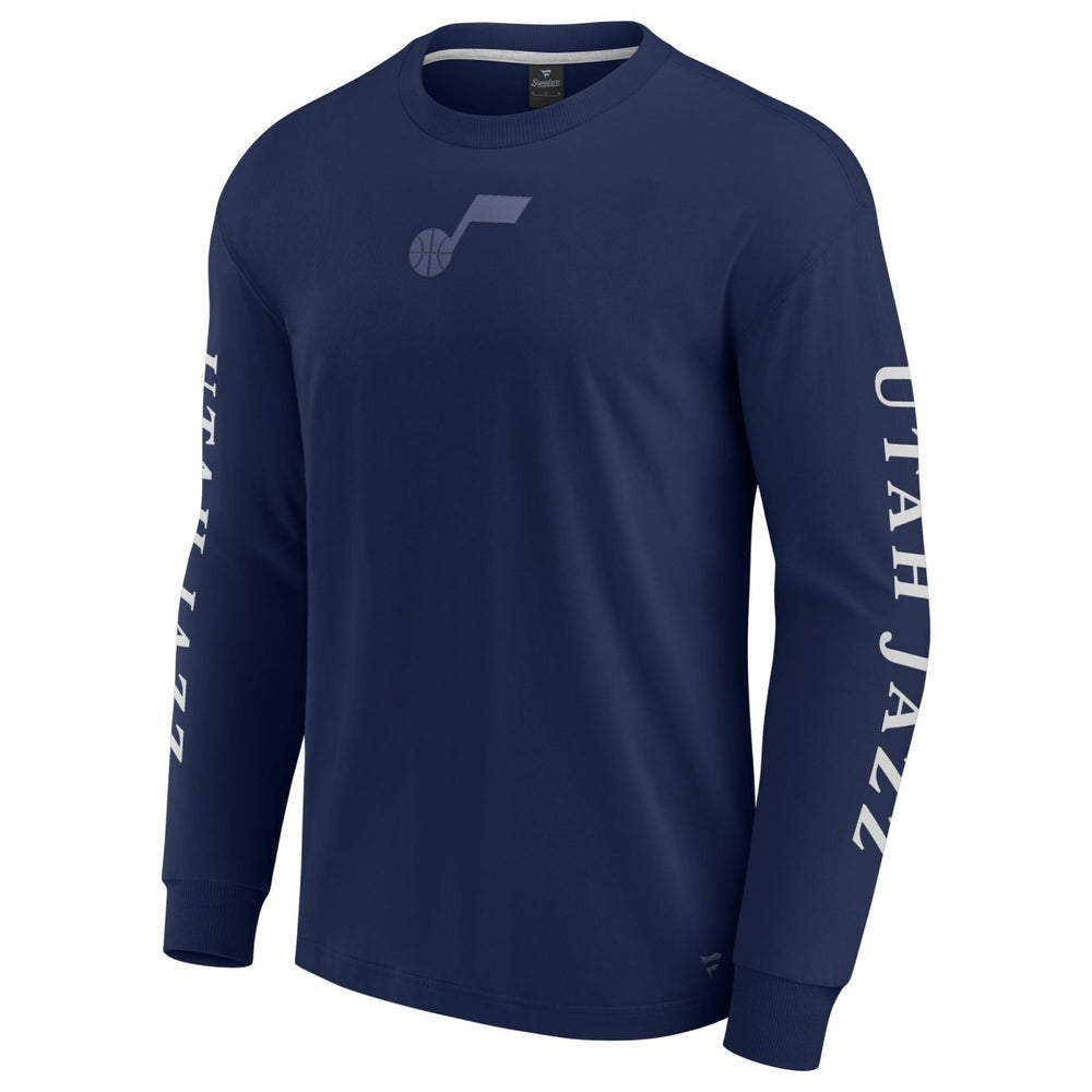 Utah Jazz Elements Strive Long Sleeve T-Shirt  Navy - NBA