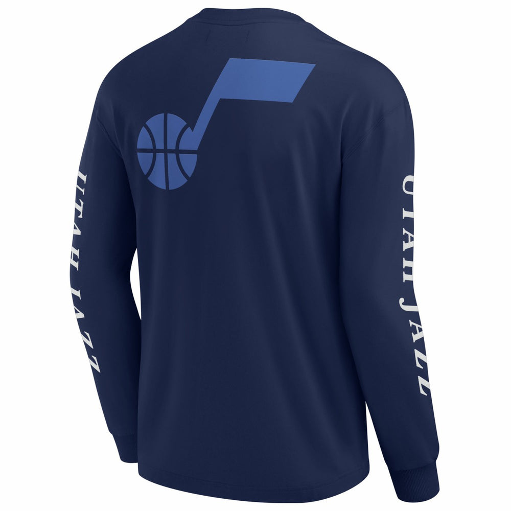 Utah Jazz Elements Strive Long Sleeve T-Shirt  Navy - NBA