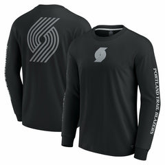 Portland Trail Blazers Elements Strive Long Sleeve T-Shirt  Black - NBA
