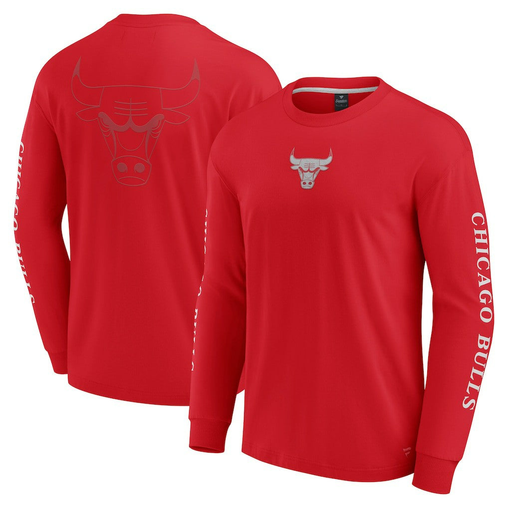 Chicago Bulls Elements Strive Long Sleeve T-Shirt  Red - NBA