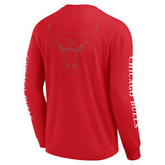 Chicago Bulls Elements Strive Long Sleeve T-Shirt  Red - NBA