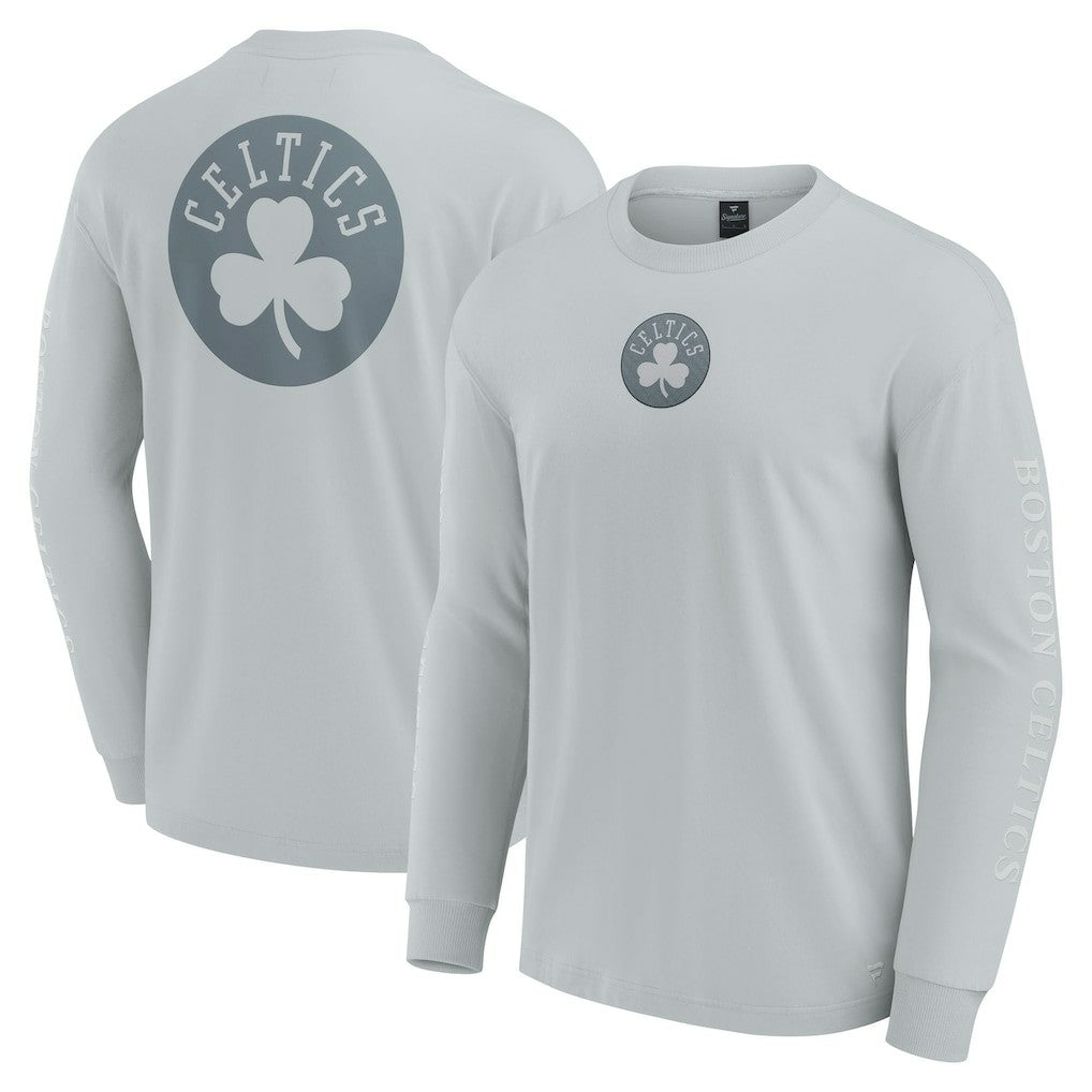Boston Celtics Elements Strive Long Sleeve T-Shirt  Gray - NBA