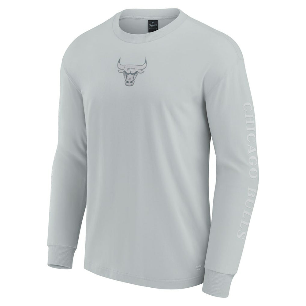 Chicago Bulls Elements Strive Long Sleeve T-Shirt  Gray - NBA