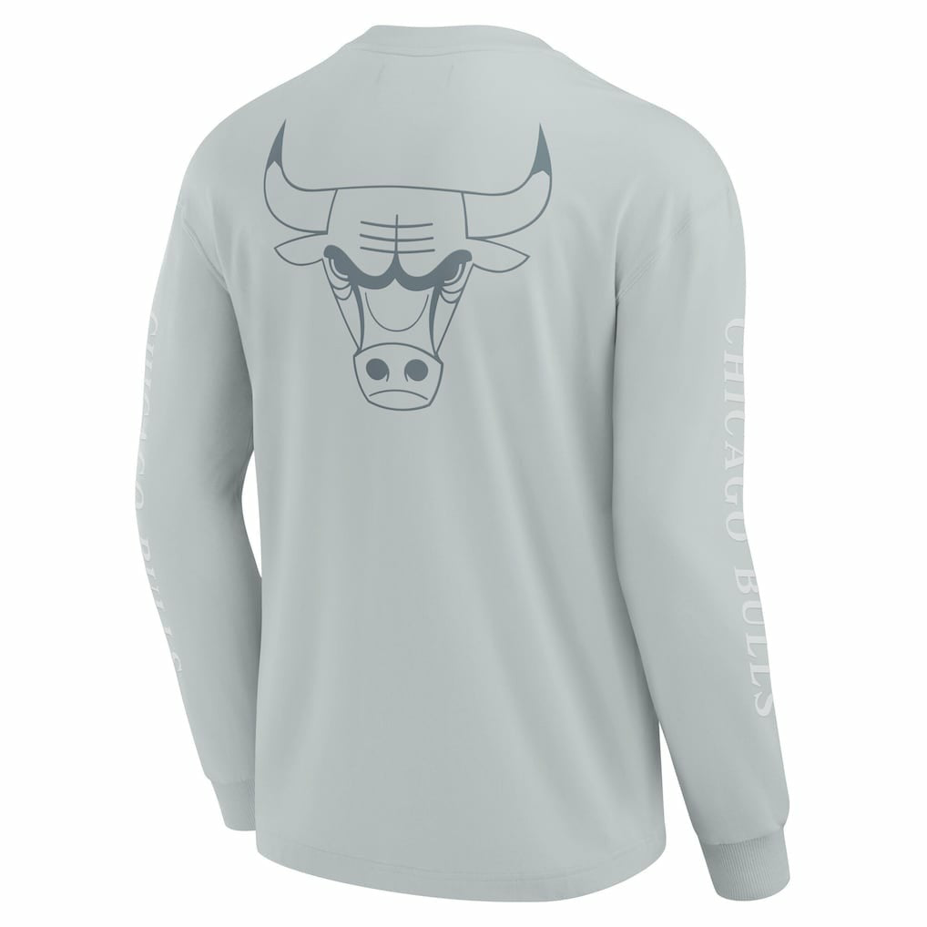 Chicago Bulls Elements Strive Long Sleeve T-Shirt  Gray - NBA