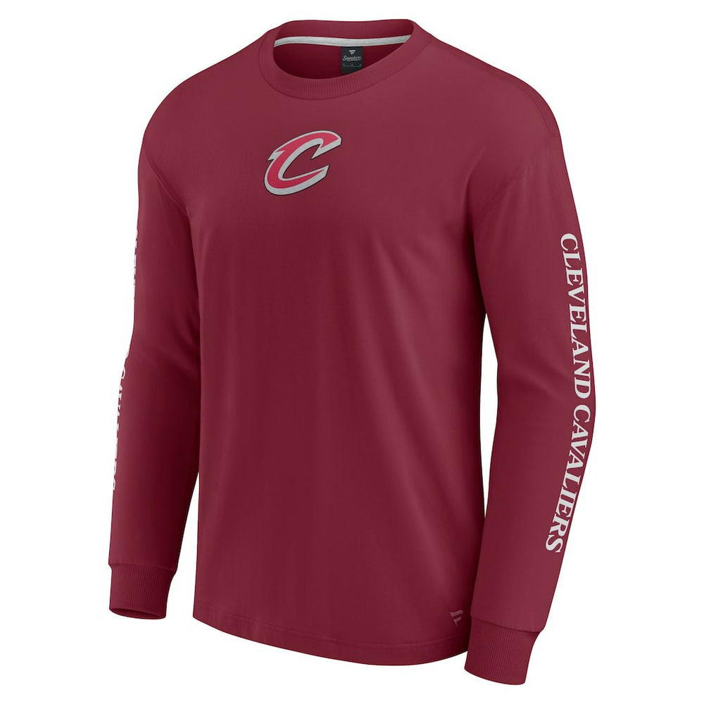 Cleveland Cavaliers Elements Strive Long Sleeve T-Shirt  Wine - NBA