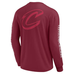 Cleveland Cavaliers Elements Strive Long Sleeve T-Shirt  Wine - NBA