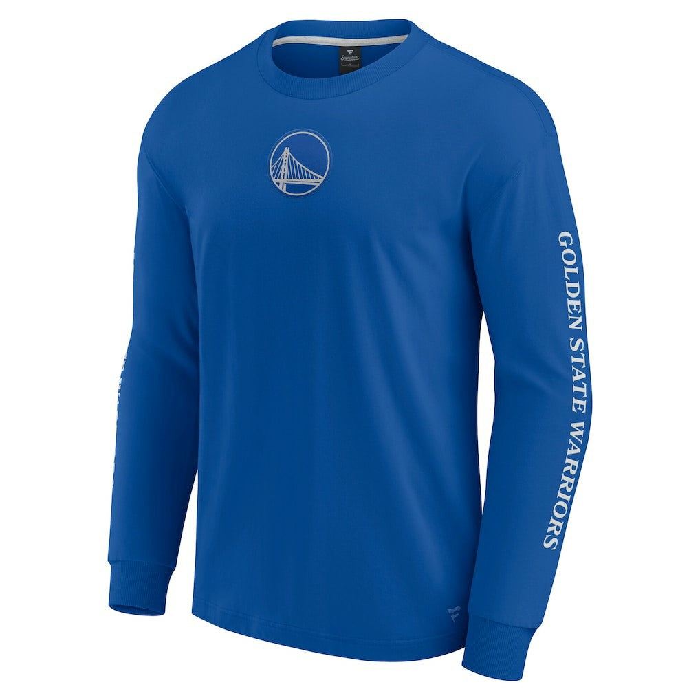Golden State Warriors Elements Strive Long Sleeve T-Shirt  Royal - NBA