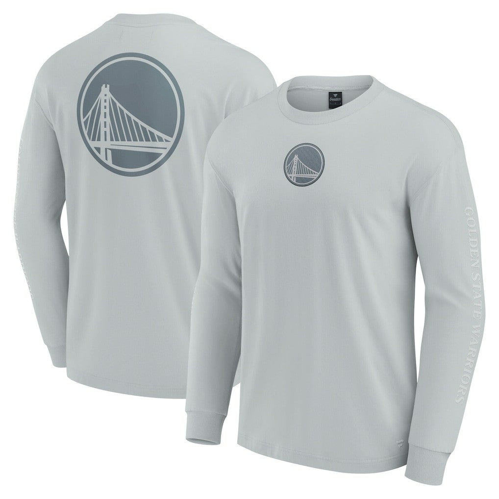Golden State Warriors Elements Strive Long Sleeve T-Shirt  Gray - NBA