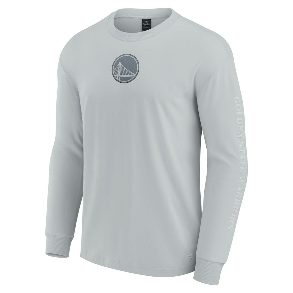 Golden State Warriors Elements Strive Long Sleeve T-Shirt  Gray - NBA