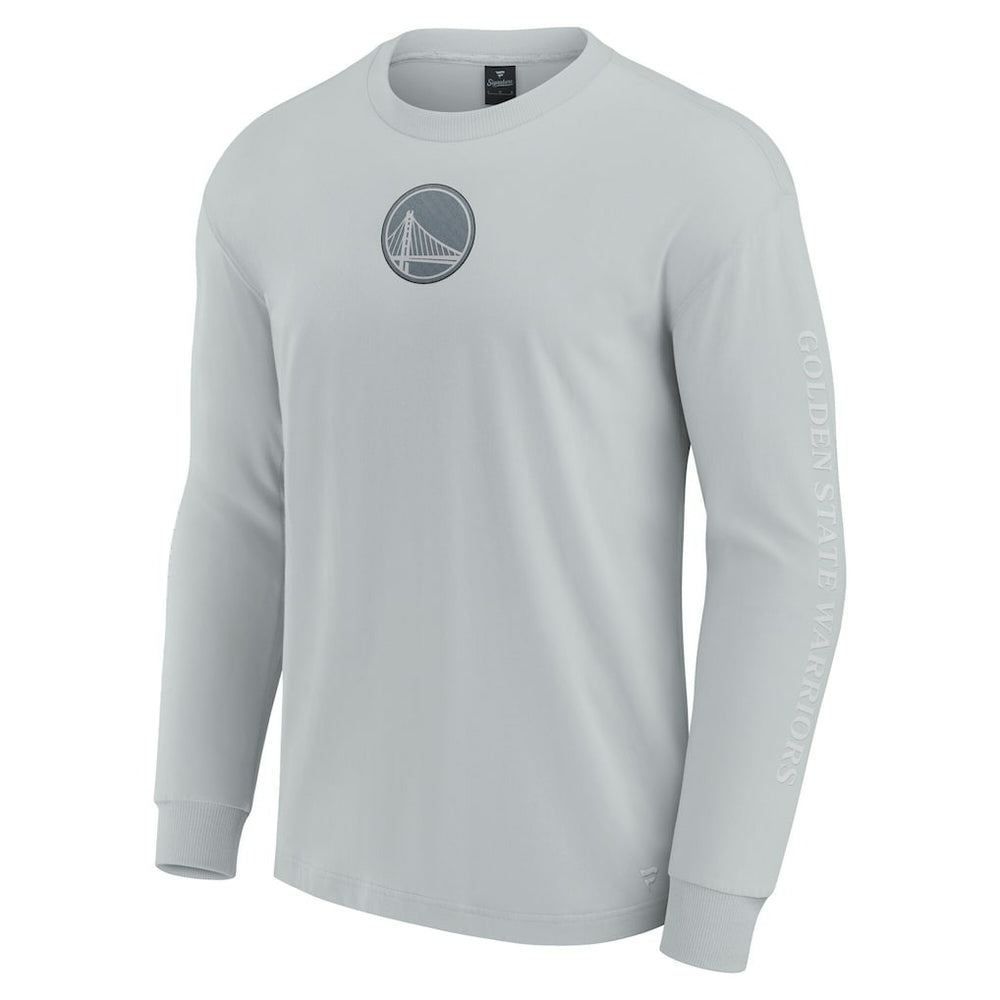 Golden State Warriors Elements Strive Long Sleeve T-Shirt  Gray - NBA