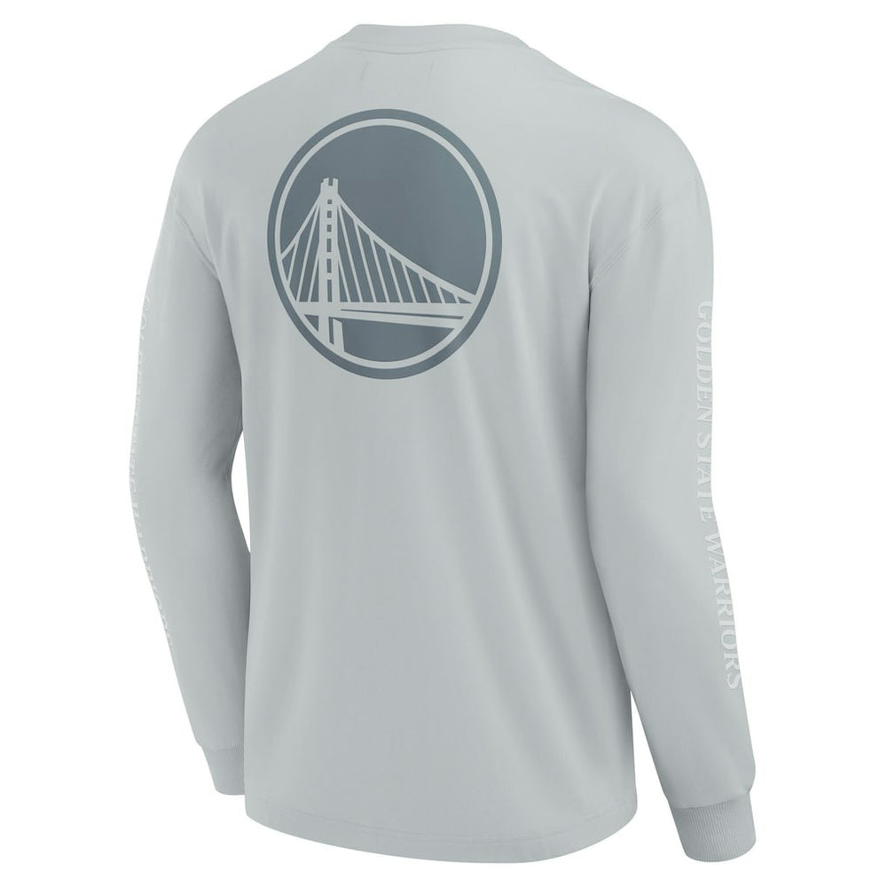 Golden State Warriors Elements Strive Long Sleeve T-Shirt  Gray - NBA