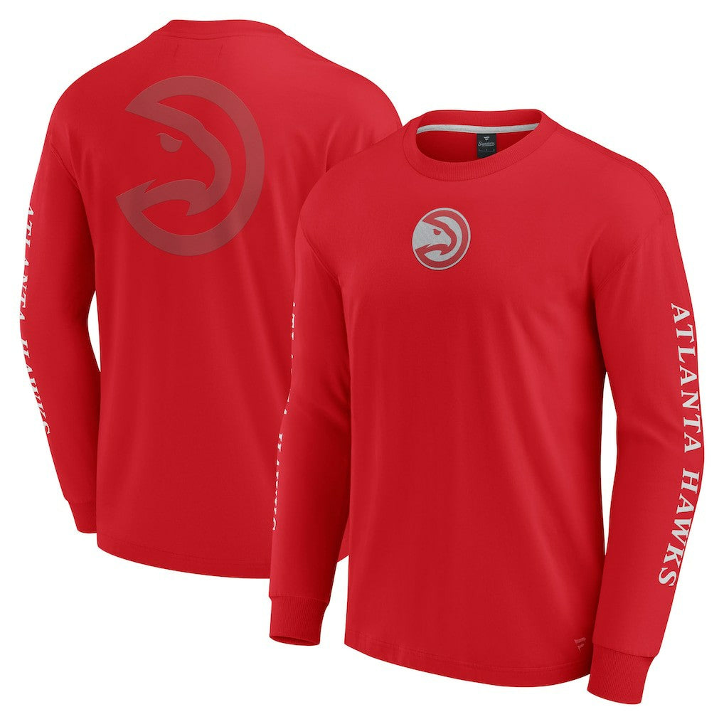 Atlanta Hawks Elements Strive Long Sleeve T-Shirt  Red - NBA