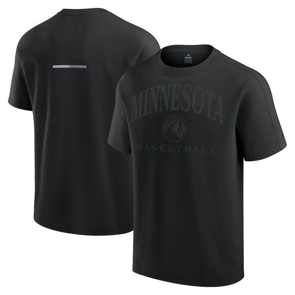 Minnesota Timberwolves Flex Tri-Blend T-Shirt Black - NBA