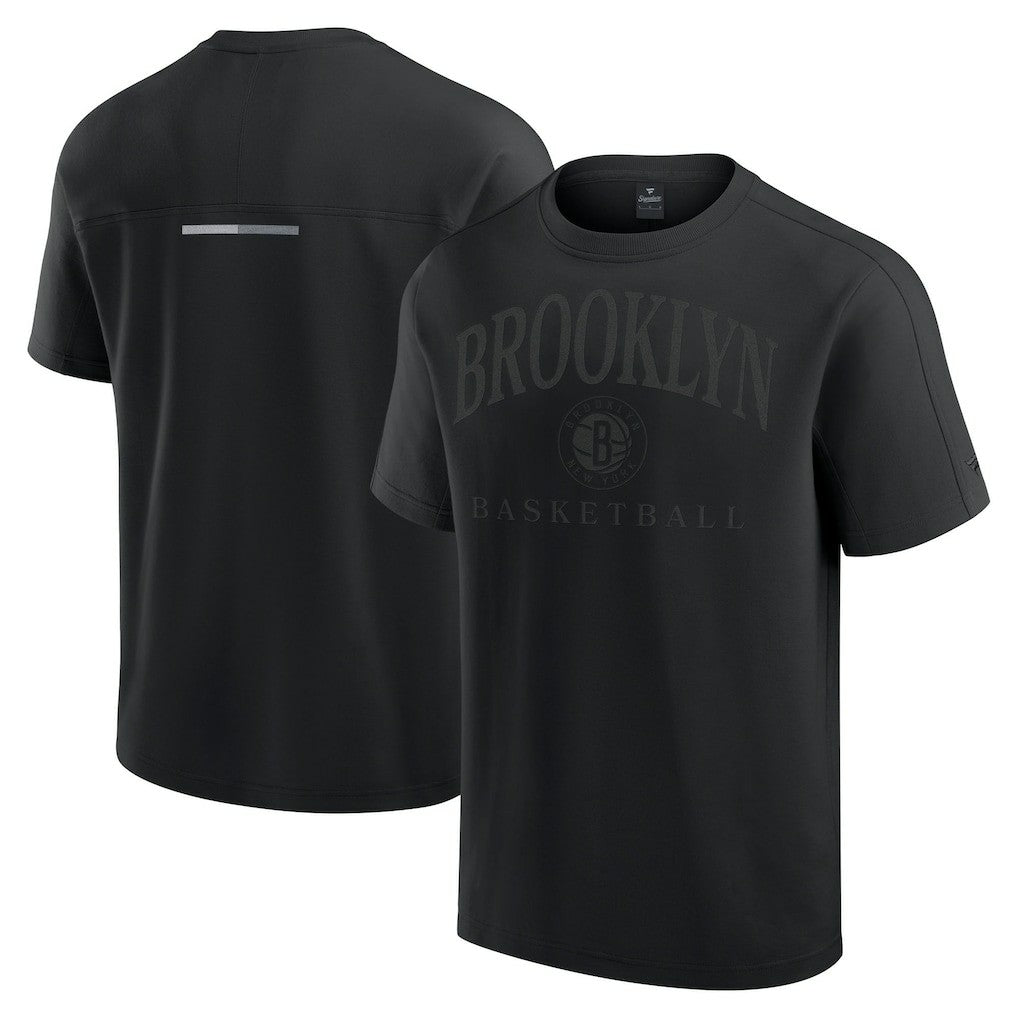 Brooklyn Nets Flex Tri-Blend T-Shirt Black - NBA