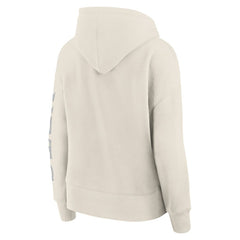 Brooklyn Nets Women's Elements Next Pullover Hoodie Cream - NBA