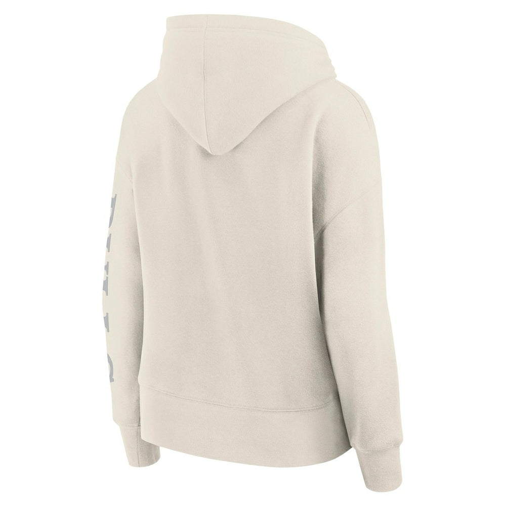 Chicago Bulls Women's Elements Next Pullover Hoodie Cream - NBA