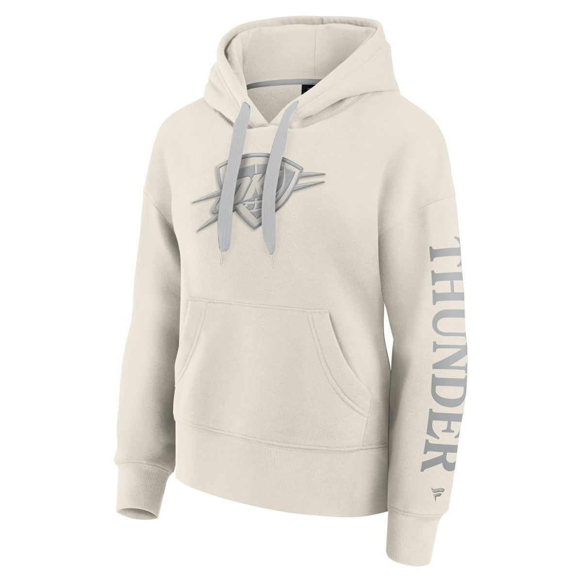 Oklahoma City Thunder Women's Elements Next Pullover Hoodie Cream - NBA