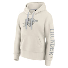 Oklahoma City Thunder Women's Elements Next Pullover Hoodie Cream - NBA
