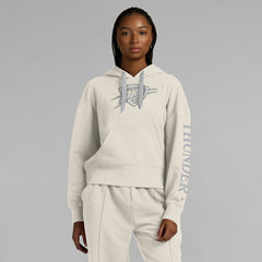 Oklahoma City Thunder Women's Elements Next Pullover Hoodie Cream - NBA