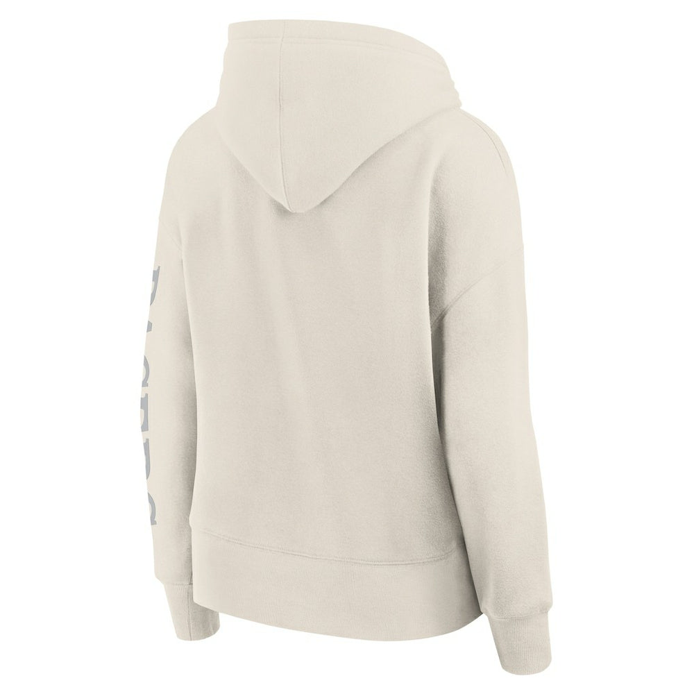 Indiana Pacers Women's Elements Next Pullover Hoodie Cream - NBA