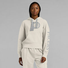 Indiana Pacers Women's Elements Next Pullover Hoodie Cream - NBA