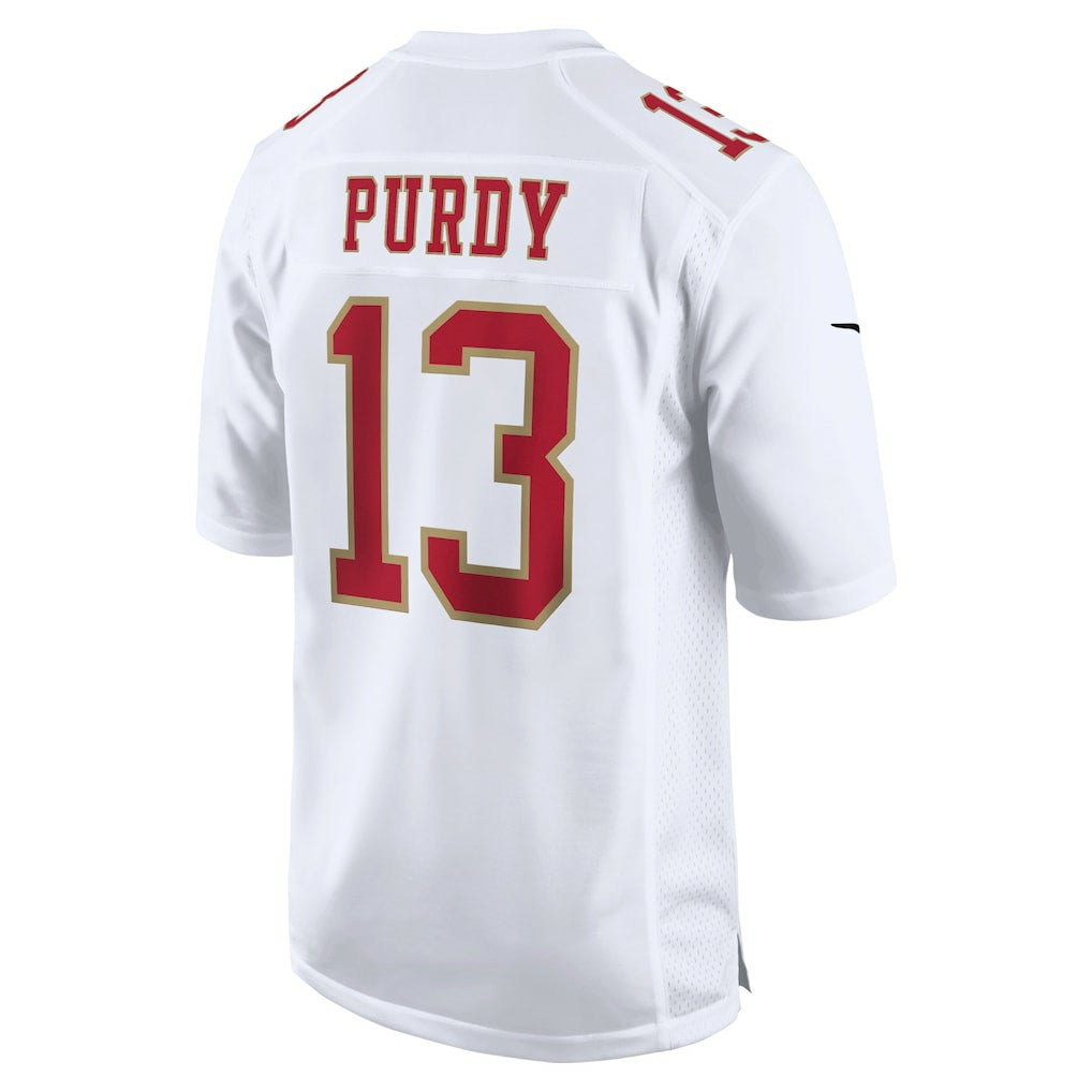 Brock Purdy San Francisco 49ers Fashion Game Jersey Tundra White | Nike for Sale