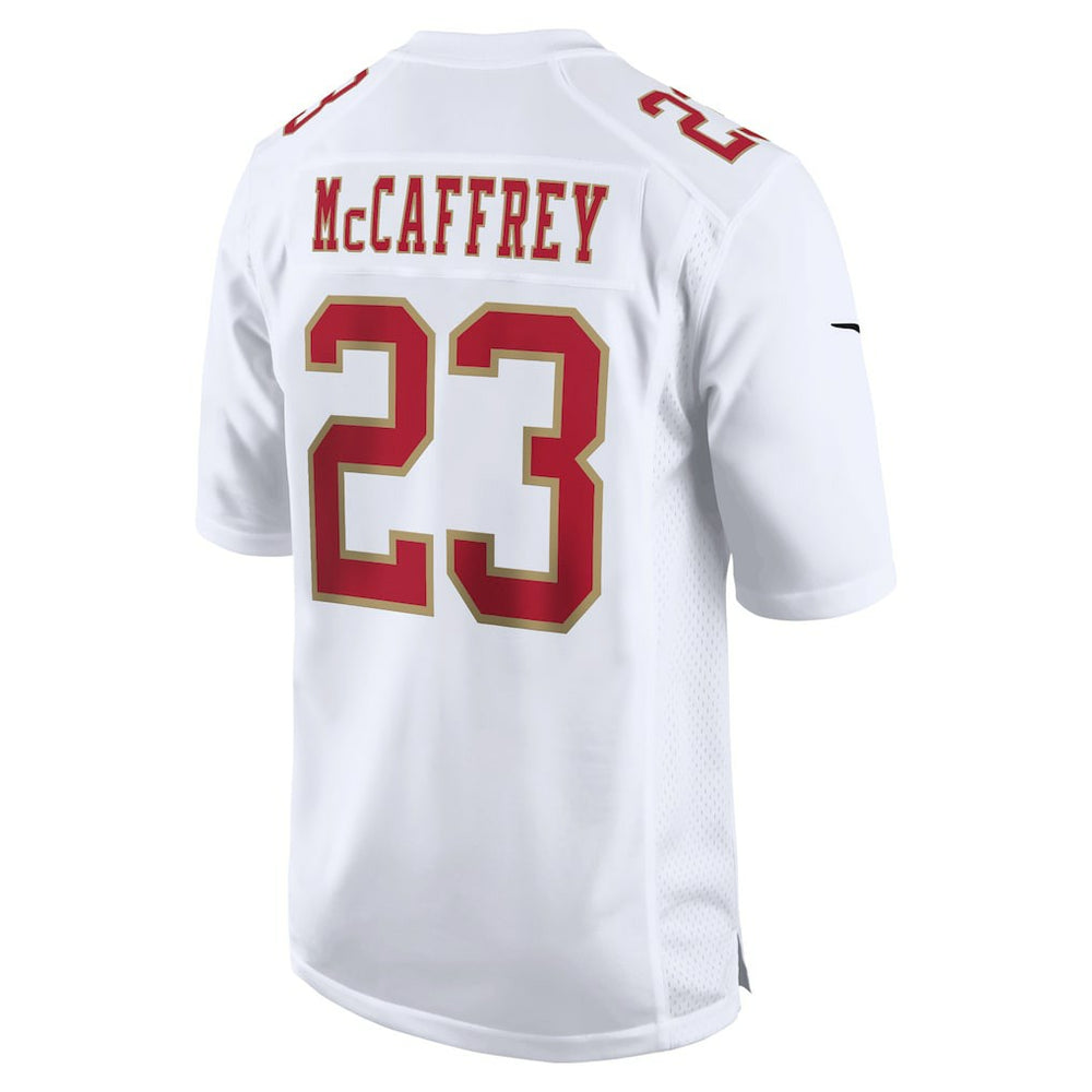 Christian McCaffrey San Francisco 49ers Fashion Game Jersey White | Nike for Sale