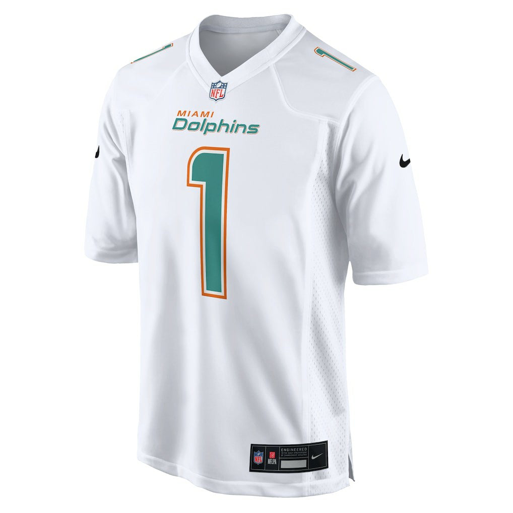 Tua Tagovailoa Miami Dolphins Fashion Game Jersey White | Nike for Sale
