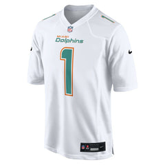 Tua Tagovailoa Miami Dolphins Fashion Game Jersey White | Nike for Sale