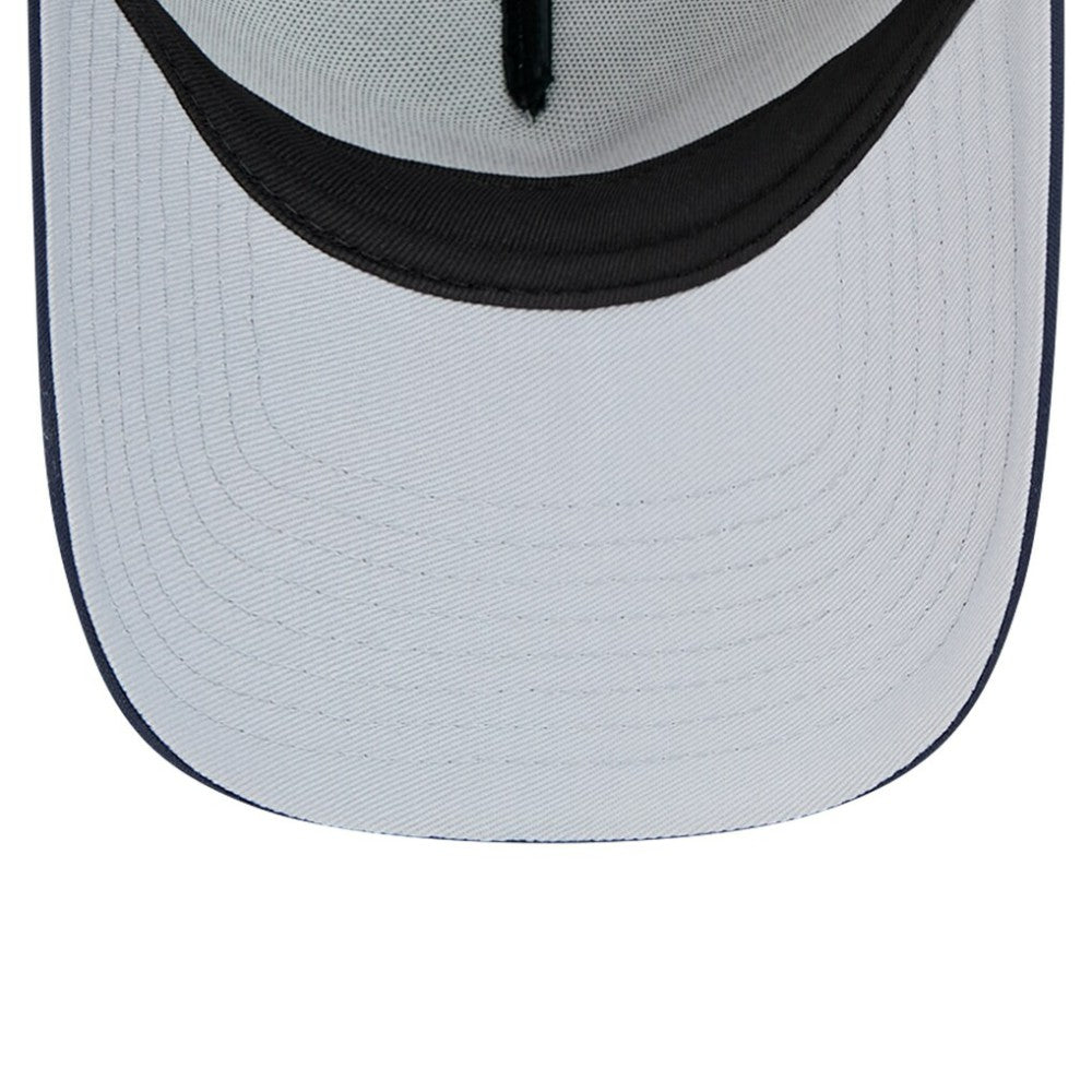 Boston Red Sox New Era Retro Wordmark 9FORTY A-Frame Trucker Adjustable Hat - MLB
