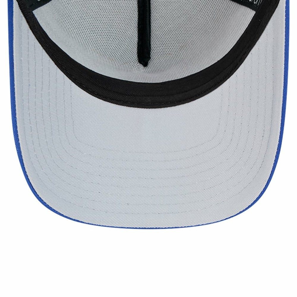 Chicago Cubs New Era Retro Wordmark 9FORTY A-Frame Trucker Adjustable Hat - MLB