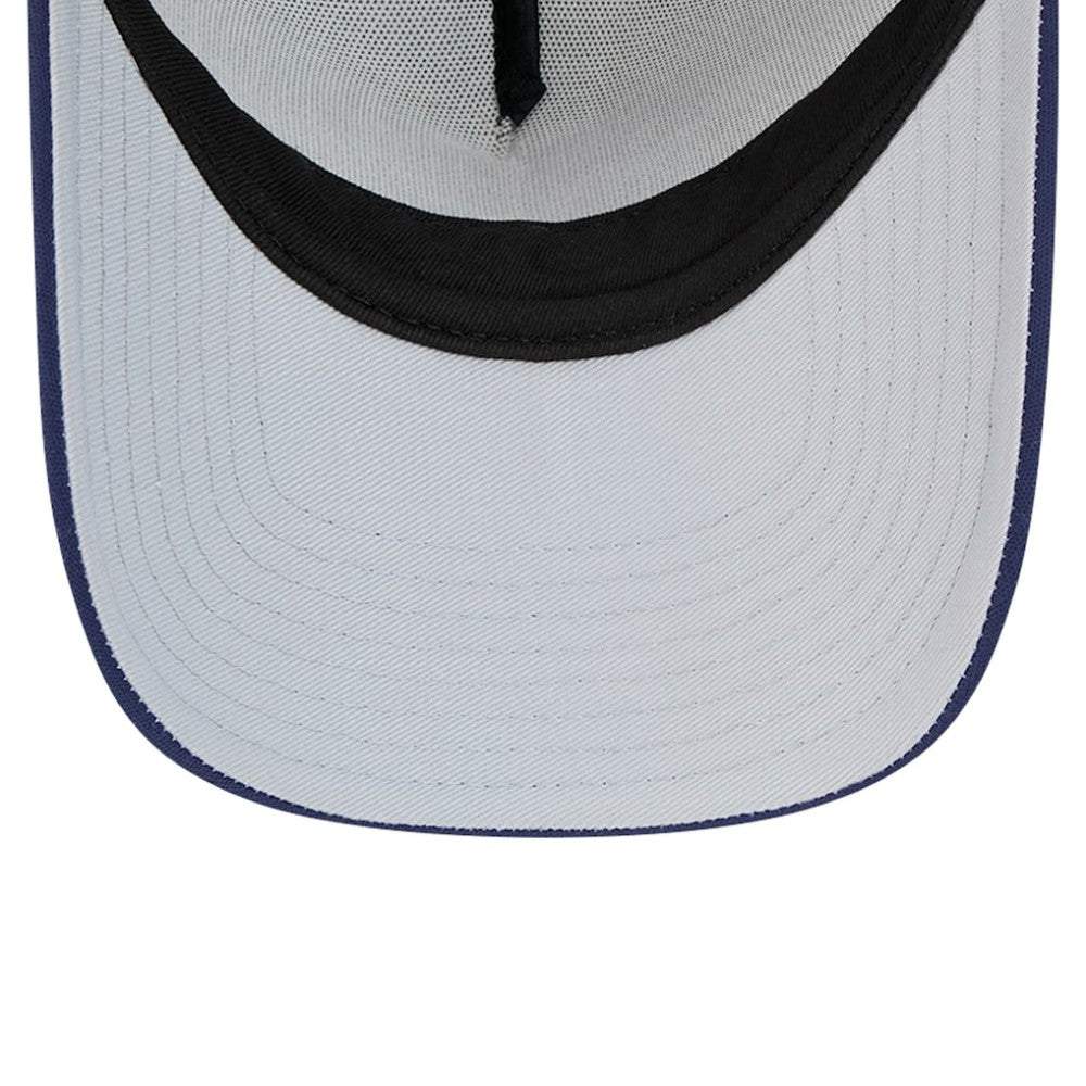 Chicago White Sox New Era Retro Wordmark 9FORTY A-Frame Trucker Adjustable Hat - MLB