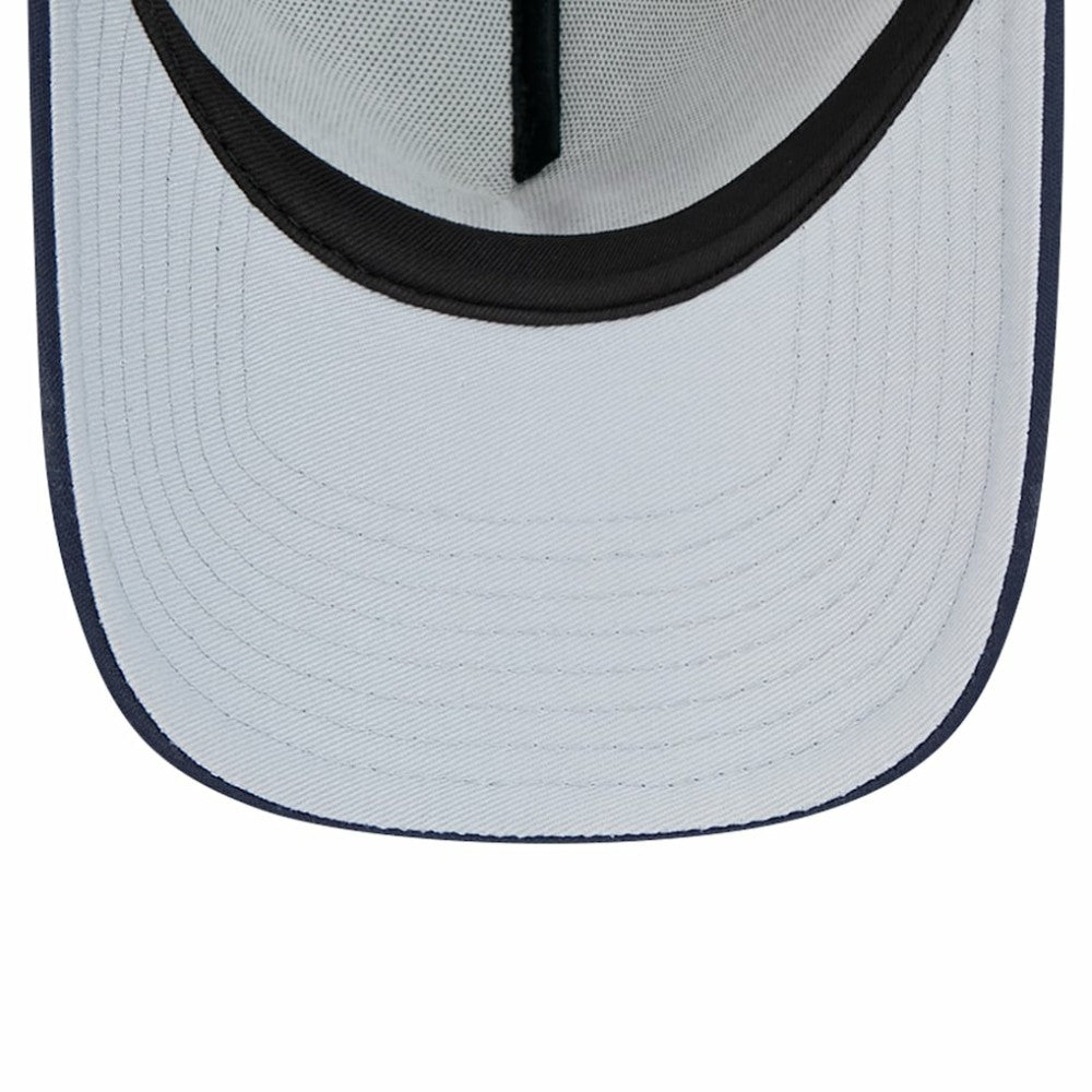 Houston Astros New Era Retro Wordmark 9FORTY A-Frame Trucker Adjustable Hat - MLB