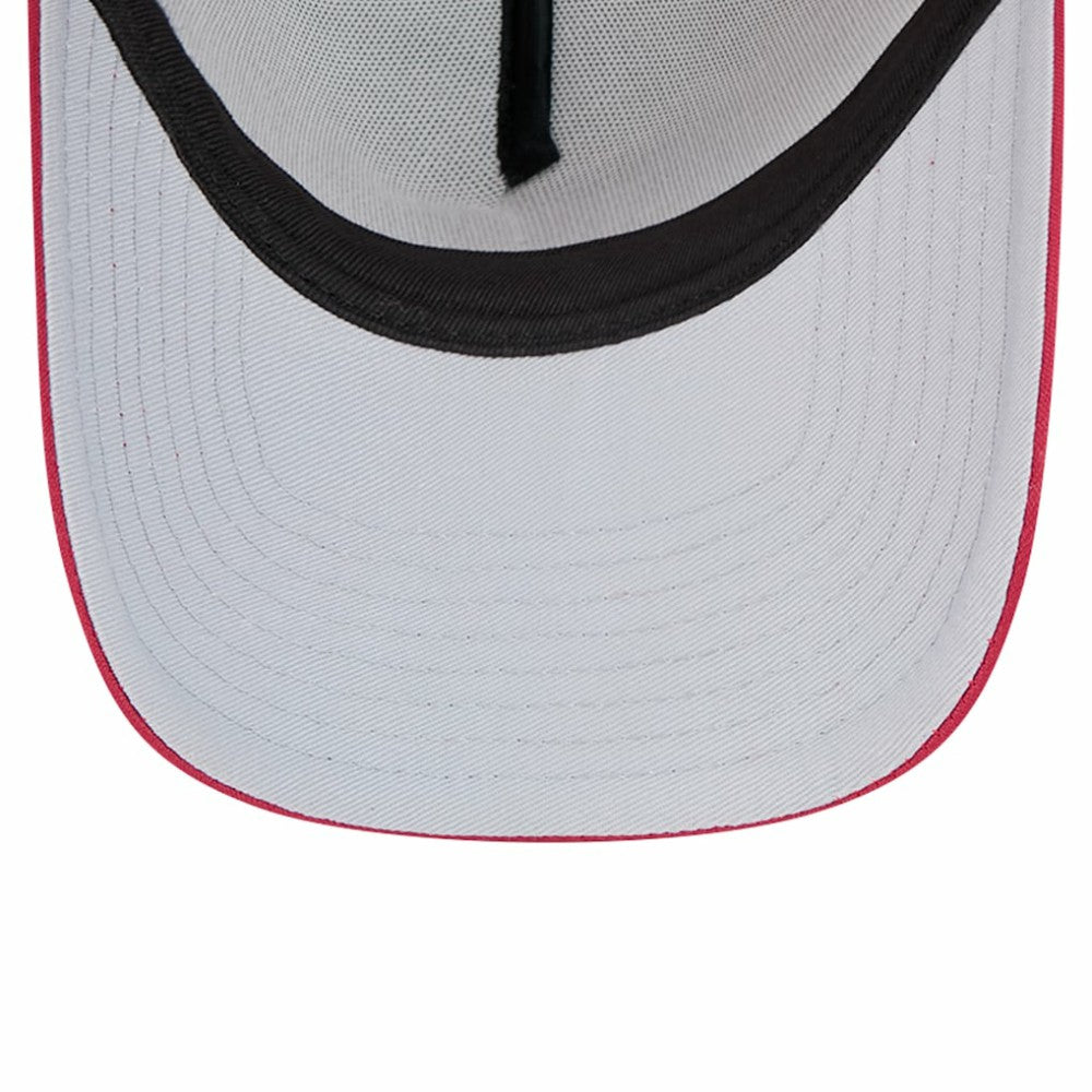 Philadelphia Phillies New Era Retro Wordmark 9FORTY A-Frame Trucker Adjustable Hat - MLB